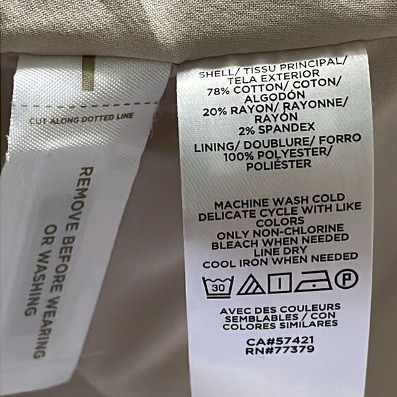 Ann Taylor Natural Camel Single Button Jacket - Picture 6 of 6